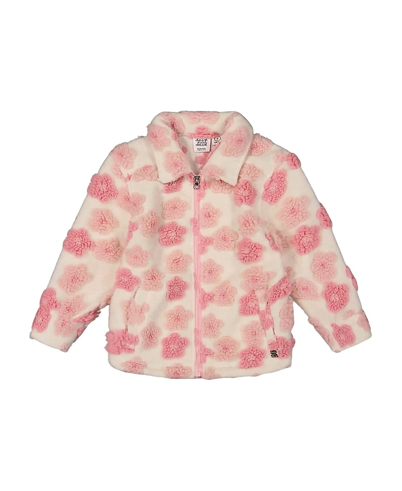 Deux par Girls' Sherpa Overshirt - Big Kid