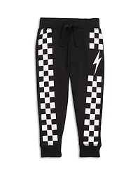 Mish Boys' Check Jogger Pants