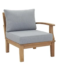 Modway Marina Outdoor Patio Teak Right-Facing Sofa