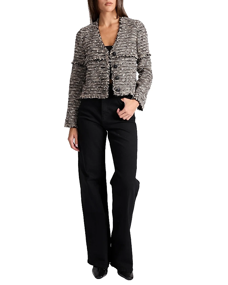Santorelli Regina Modern Tweed Relaxed Fit Jacket