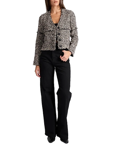 Santorelli Regina Modern Tweed Relaxed Fit Jacket