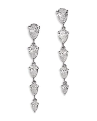 Bloomingdale's Fine Collection Luxe Collection Certified Lab Grown Diamond Pear Shaped Linear Earrings