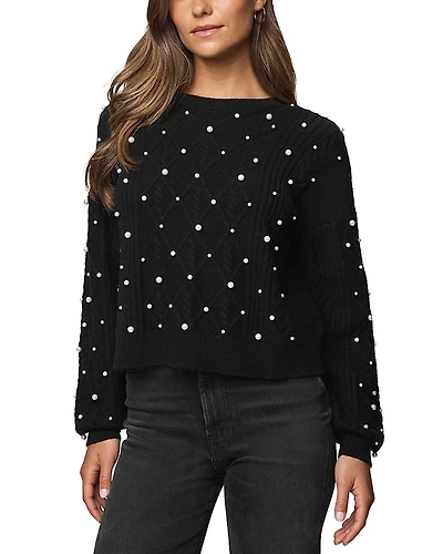 Splendid Demi Pearl Crewneck Sweater