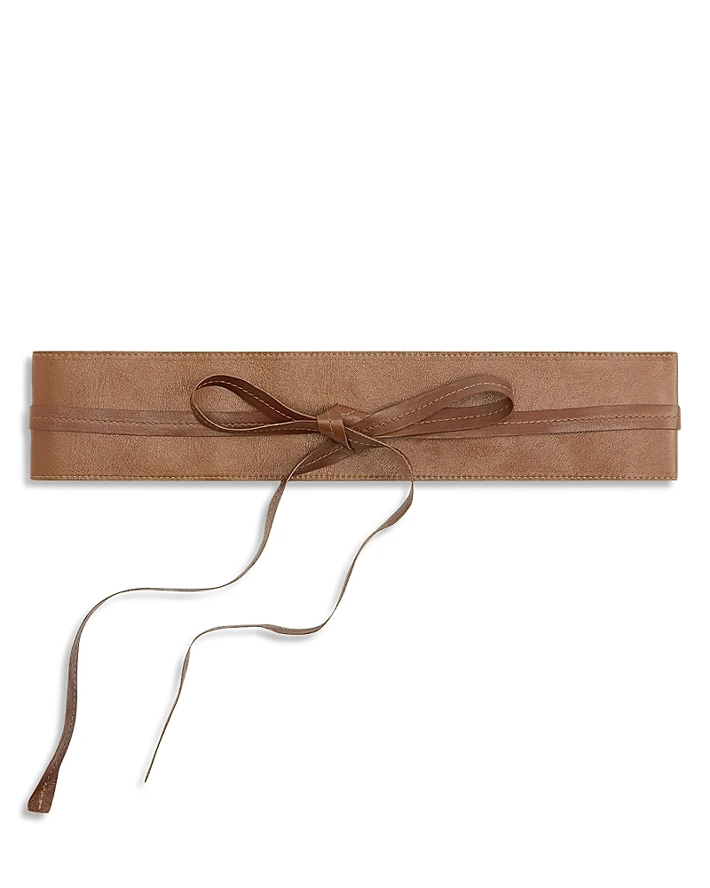 Eileen Fisher Obi Leather Belt