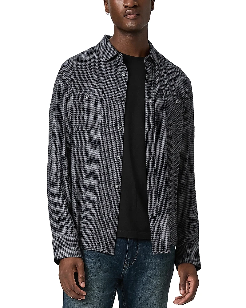 Paige Everett Slim Fit Button Front Shirt