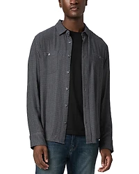 Paige Everett Slim Fit Button Front Shirt