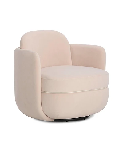 Tov Furniture Wolfie Velvet Swivel Chair