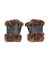 Jocelyn Faux Fur Fingerless Gloves