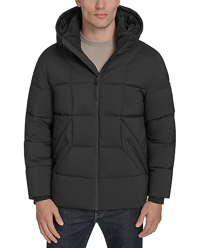 Andrew Marc Palmerton Micro Ripstop Puffer Jacket