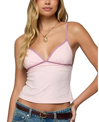 Edikted Leona Contrast Tank Top