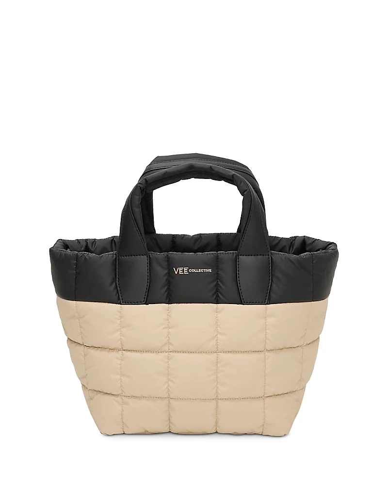 Vee Collective Porter Small Quilted Nylon Tote