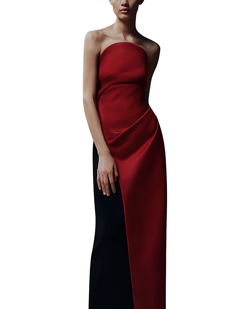 Safiyaa Misaki Strapless Dress