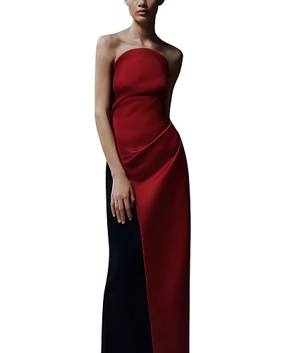 Safiyaa Misaki Strapless Dress