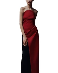 Safiyaa Misaki Strapless Dress
