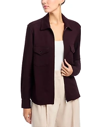 Majestic Filatures Zip Front Shirt