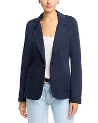 Majestic Filatures Knit Patch Pocket Blazer