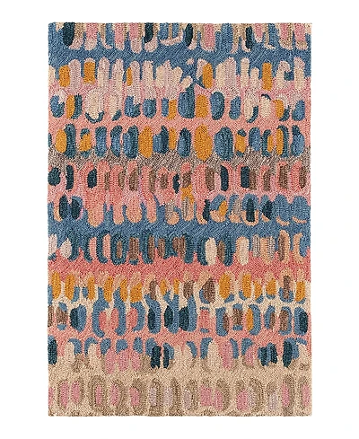 Dash Albert by Annie Selke Paint Chip Wool DA1832 Runner, 2'6x8'0