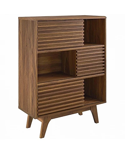 Modway Render Three-Tier Display Storage Cabinet Stand