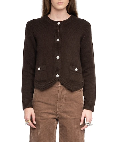 Zadig & Voltaire Westia Cashmere Cardigan Sweater
