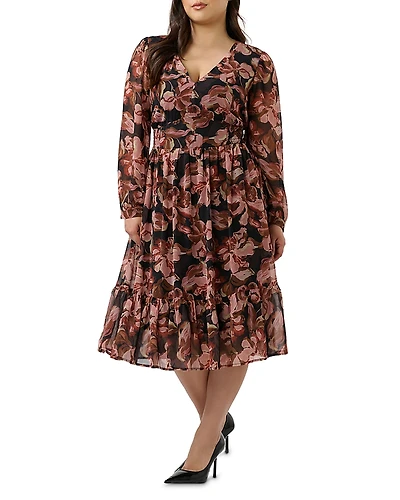 Estelle Plus Natalia Midi Dress