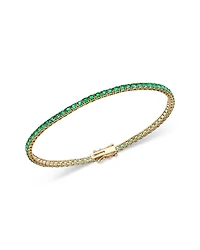 Bloomingdale's Fine Collection Emerald Ombre Bracelet