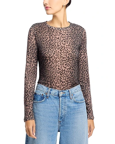 Majestic Filatures Animal Print Top