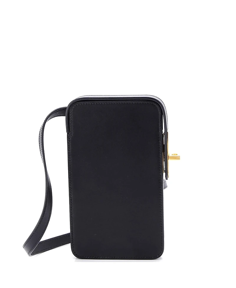 Pre-Owned HERMES Hac a Box Phone Case Tadelakt