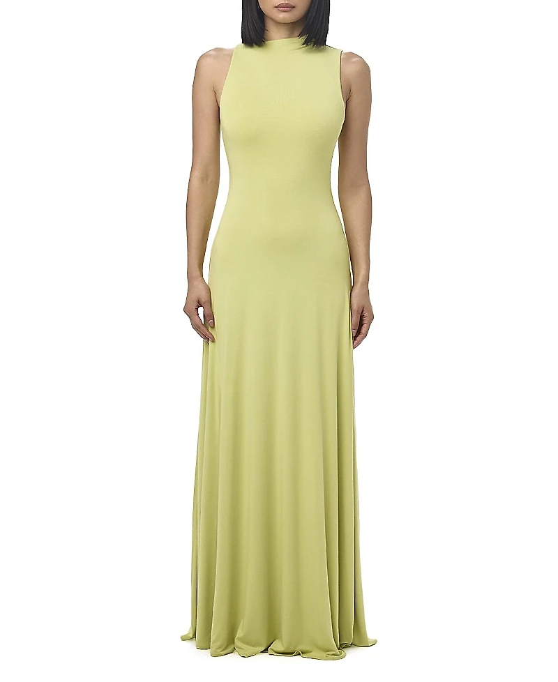 Naked Wardrobe Smooth Sleeveless A-Line Maxi Dress