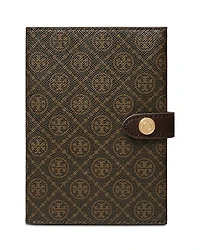 Tory Burch T Monogram Coated Canvas Passport Case
