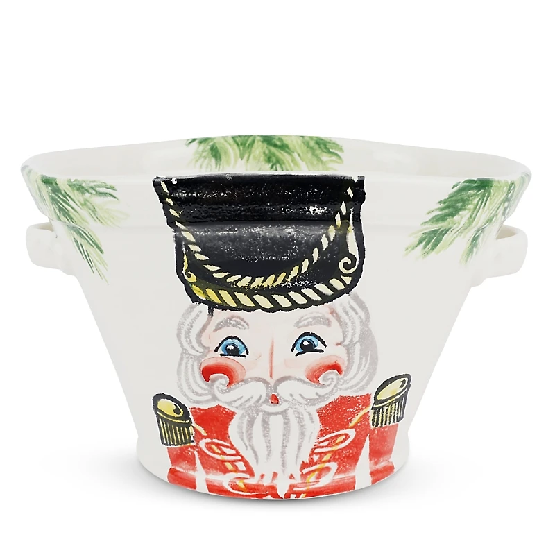 Vietri Nutcrackers Celebration Bucket