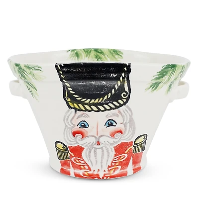 Vietri Nutcrackers Celebration Bucket
