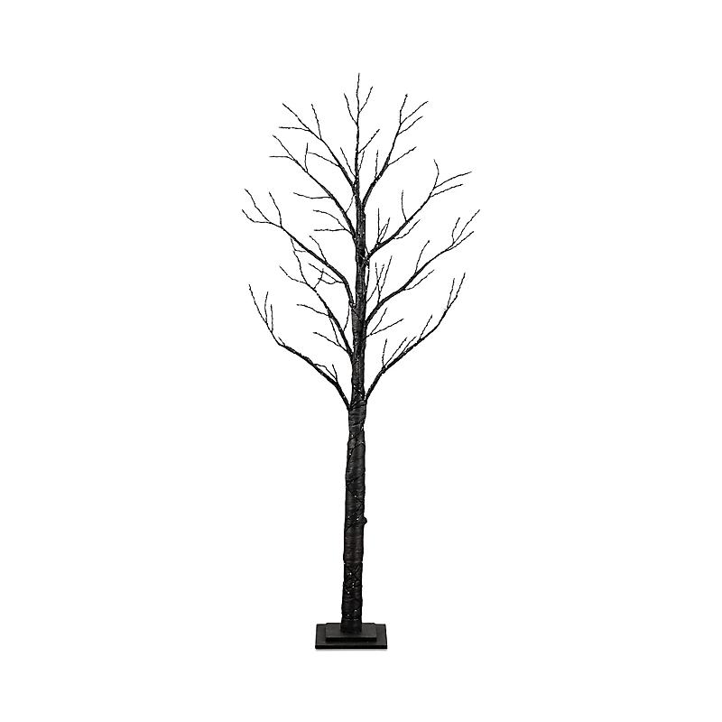 Nearly Natural 6' Pre-Lit Artificial Halloween Twig Tree