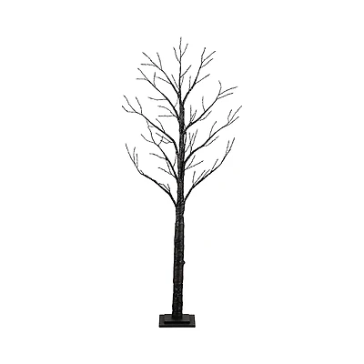 Nearly Natural 6' Pre-Lit Artificial Halloween Twig Tree