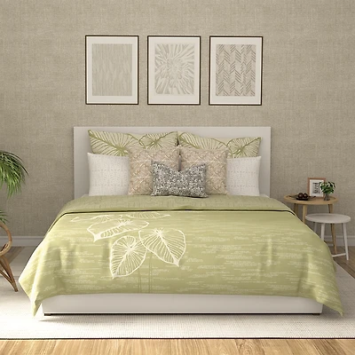 Noho Home Lo'i Kalo Comforter, Twin