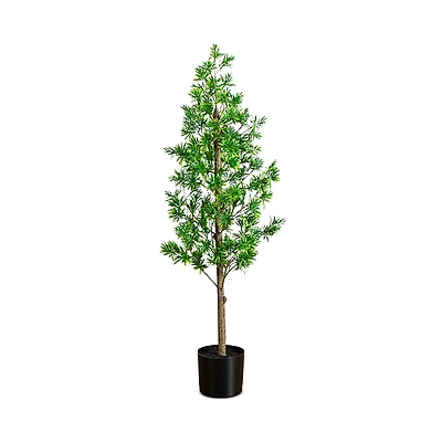 Nearly Natural 4' Uv Artificial Podocarpus Tree (Indoor/Outdoor)
