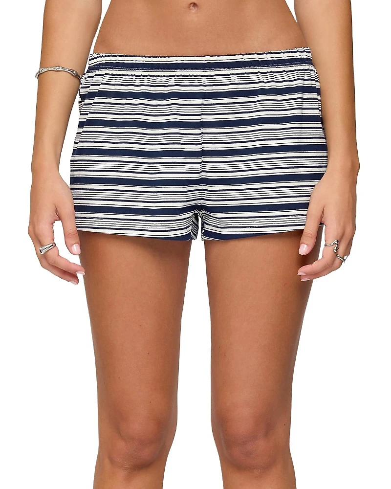 Edikted Glennon Striped Shorts