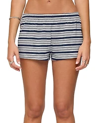 Edikted Glennon Striped Shorts