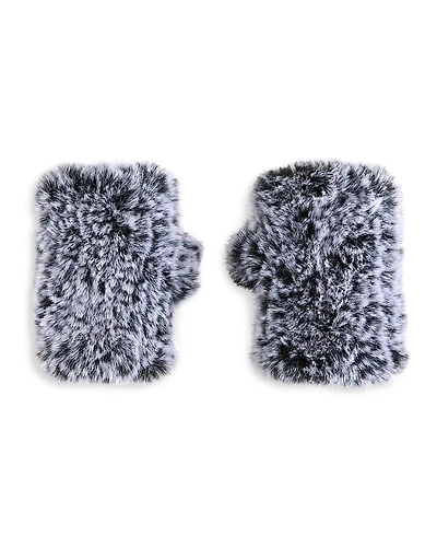 Surell Faux Fur Fingerless Mittens