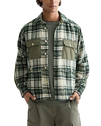 Scotch & Soda Relaxed Fit Button Front Shirt Jacket