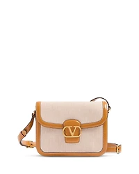 Valentino Garavani VLogo 9To5 Canvas Shoulder Bag