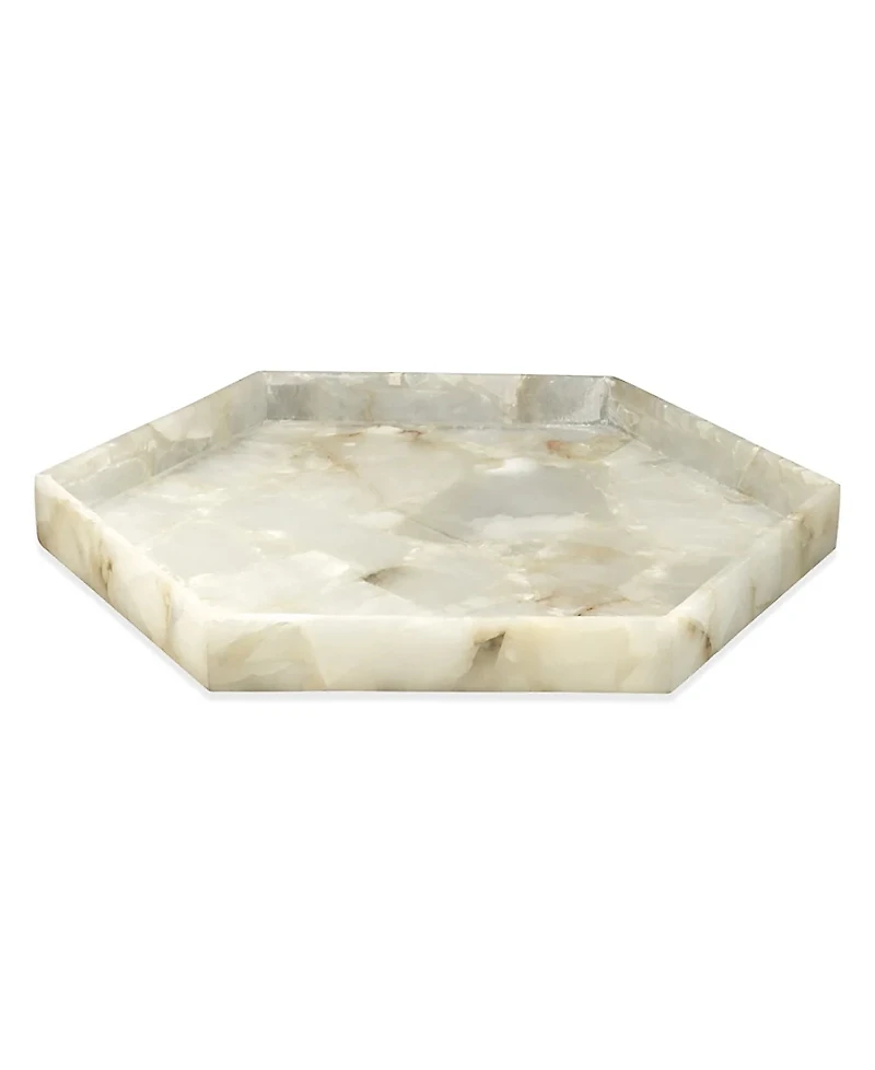 Jamie Young Antonia Alabaster Tray