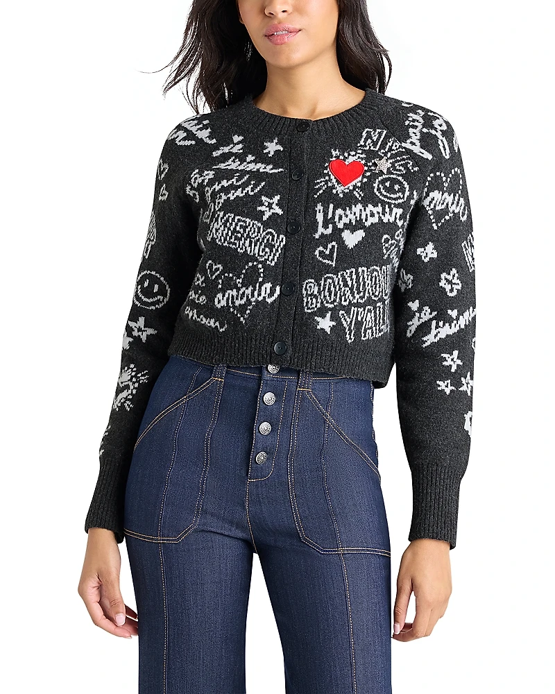 Cinq a Sept Love Doodles Millie Sweater