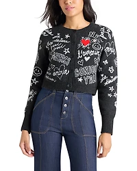 Cinq a Sept Love Doodles Millie Sweater