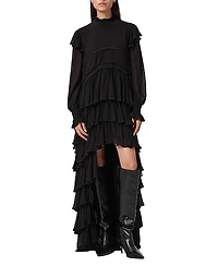 Allsaints Cavarly Long Sleeve Maxi Dress