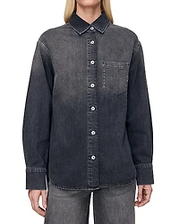 DL1961 Faye Aura Denim Shirt