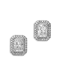 Bloomingdale's Fine Collection Luxe Collection Certified Lab Grown Diamond Radiant Stud Earrings