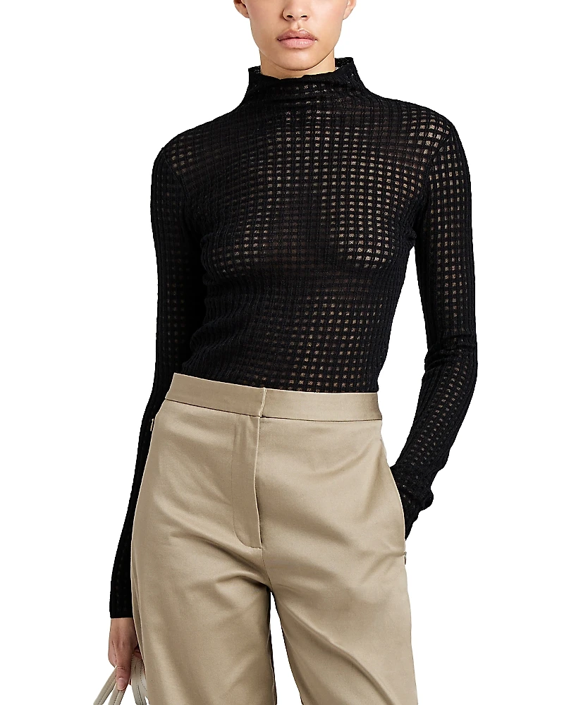 Proenza Schouler White Label Zella Merino Wool Turtleneck Sweater