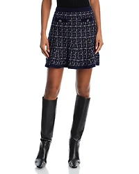 Cinq a Sept Ainara Tweed Mini Skirt