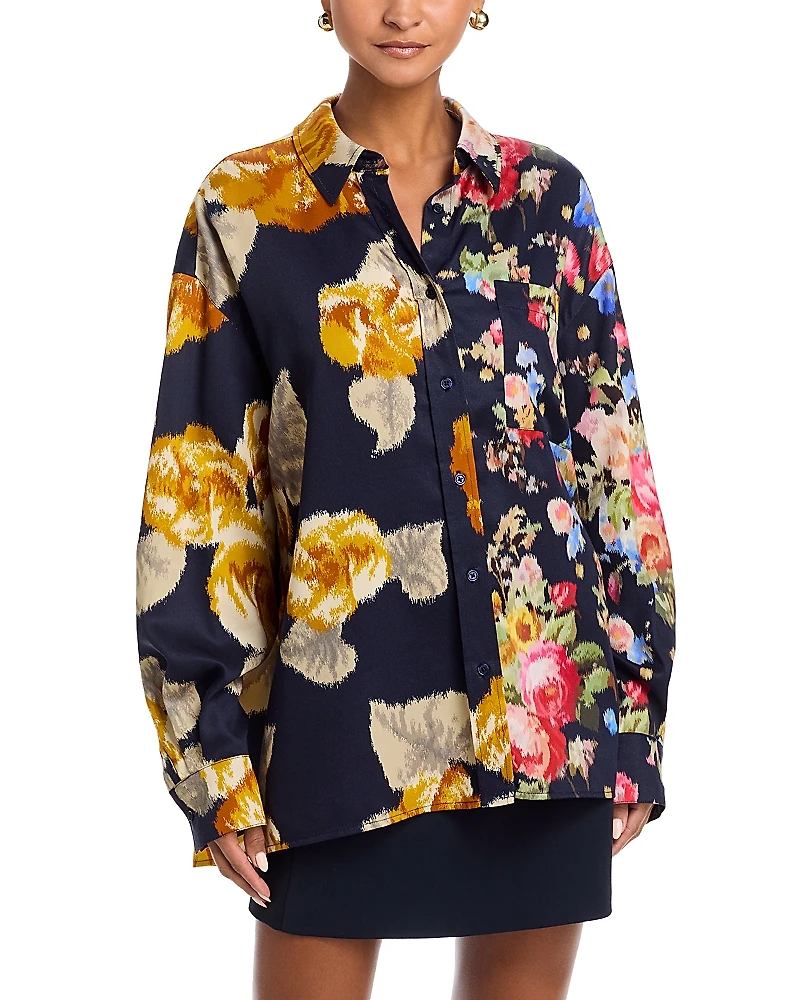 Essentiel Antwerp Floral Button Front Shirt