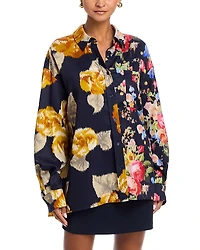Essentiel Antwerp Floral Button Front Shirt